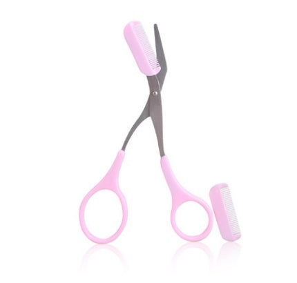 Eyebrow Scissors with Comb Precision Beauty Tool