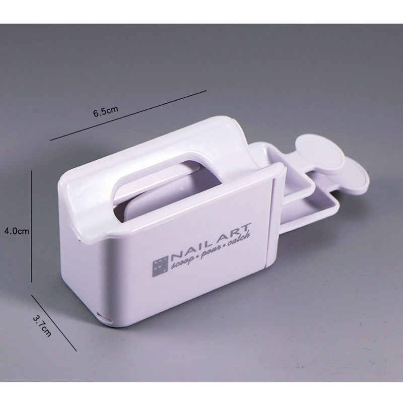 3-Layer Nail Powder Storage Box Nail Art Accessories Organizer