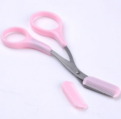 Eyebrow Scissors with Comb Precision Beauty Tool