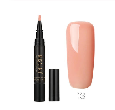 5ml Solid Color Nail Art Pen UV Gel Nail Glue Polish