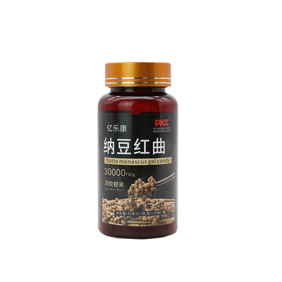 Natto Red Yeast Soft Capsules Nutritional Supplement