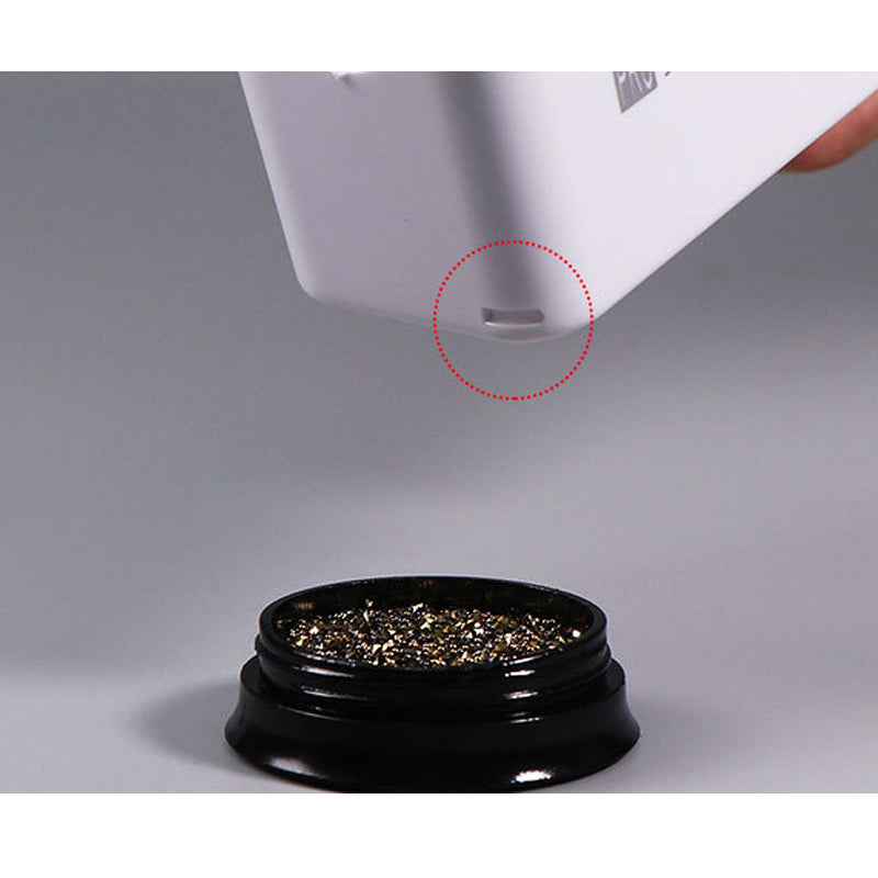 3-Layer Nail Powder Storage Box Nail Art Accessories Organizer