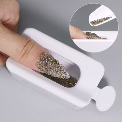 3-Layer Nail Powder Storage Box Nail Art Accessories Organizer