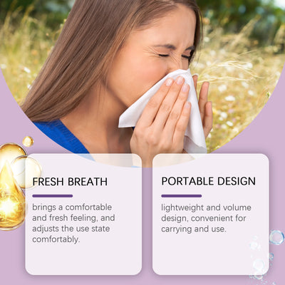 Menthol Aloe Nasal Cannula Refreshing Nasal Care