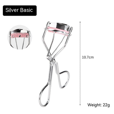Wide-Angle Eyelash Curler with Comb Natural Curl