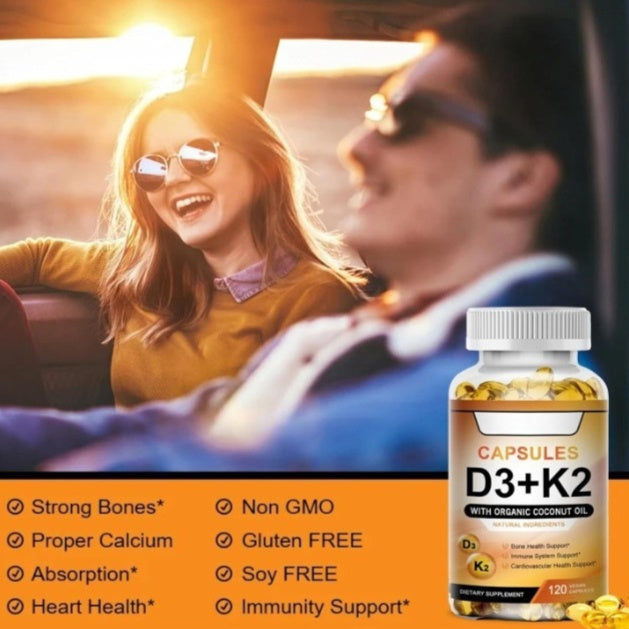 Vitamin D3 K2 Soft Capsules High Quality Softgel