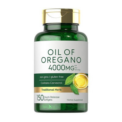 Oregano Oil Capsules Dietary Supplement Softgels