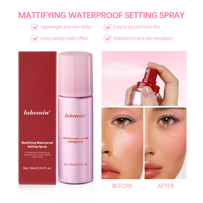 Long-Lasting Matte Makeup Setting Spray