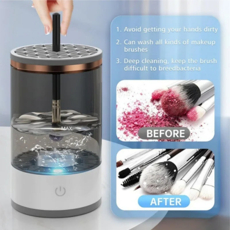 Electric Rotating Makeup Brush Cleaner USB Portable